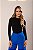 Blusa Manga Longa Marcia Preto - Imagem 1