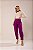Calça Cenoura Geana Roxo Pinot - Imagem 4