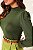 Blusa Manga Longa Hilda Verde Floresta - Imagem 2