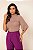 Blusa Gola Alta Ima Castanho - Imagem 3