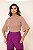 Blusa Gola Alta Ima Castanho - Imagem 1