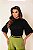Blusa Gola Alta Ima Preta - Imagem 1
