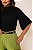 Blusa Gola Alta Ima Preta - Imagem 2