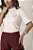 T-shirt Gola Redonda Paula Rosa Coração - Imagem 2