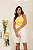 Regata Betty Amarelo Manteiga Bordada - Imagem 3