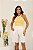 Regata Betty Amarelo Manteiga Bordada - Imagem 1