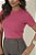 T-shirt Gola Redonda Ana Rosa Algodão Egípcio - Imagem 2