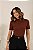 T-shirt Gola Alta Gabi Marrom - Imagem 6