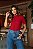 T-shirt Gola Alta Gabi Vermelha - Imagem 1