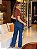 Calça Jeans Wide Leg Escura - Imagem 3
