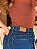Calça Jeans Wide Leg Escura - Imagem 5