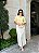 Saia Midi Katia Amarelo Manteiga - Imagem 3
