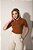 Kit 2 Camisas Polo Feminina Piquet Premium Bordo e Marrom - Imagem 5