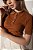Kit 2 Camisas Polo Feminina Piquet Premium Bordo e Marrom - Imagem 3