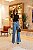 Calça Jeans Wide Leg Bolso Frontal - Imagem 1