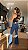 Calça Jeans Flare Escura - Imagem 4