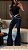 Calça Jeans Flare Escura - Imagem 2