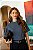 T-shirt Gola Redonda Paula Grafite - Imagem 1