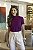 T-shirt Gola Alta Gabi Roxa - Imagem 2