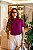 T-shirt Gola Alta Gabi Roxa - Imagem 1