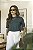 T-shirt Gola Redonda Paula Verde Aquatico - Imagem 3