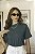 T-shirt Gola Redonda Paula Verde Aquatico - Imagem 4
