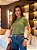 T-shirt Gola Redonda Ana Verde - Imagem 6