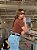 T-shirt Gola Redonda Ana Marrom - Imagem 4
