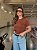 T-shirt Gola Redonda Ana Marrom - Imagem 2
