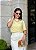 T-shirt Gola Redonda Paula Amarelo Manteiga - Imagem 2