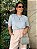 T-shirt Gola Redonda Paula Azul Céu - Imagem 2