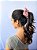Scrunchie Flor de Cerejeira - Elástico Renda Rosa - Imagem 4