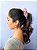Scrunchie Flor de Cerejeira - Elástico Renda Rosa - Imagem 3