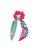 Scrunchie elástico com Lenço - Pink Punch - Imagem 1