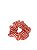 Scrunchie Red Stripes - Imagem 1