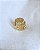 Piercing Fake Three Majesty Gold - Banhado a Ouro - Imagem 1