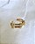 Piercing Fake Double Crown - Banhado a Ouro - Imagem 1