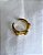 Piercing Fake Double Crown - Banhado a Ouro - Imagem 2