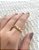 Anel Heart to Heart Regulável - Banhado a Ouro - Imagem 3