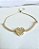 Pulseira Whole Heart - Folheada a Ouro 18K - Imagem 1