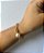Pulseira Elos Pérola Folheado Ouro 18K - White Champagne - Imagem 3