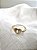 Anel Falange Locked heart - Banhado a Ouro - Imagem 1