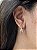 Brinco Cristal Drop - Banhado a Ouro - Imagem 2