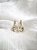 Brinco Cristal Drop - Banhado a Ouro - Imagem 1