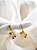 Argolinha Origami - Banhado a Ouro - Imagem 1