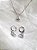 Conjunto Snowdrop - Banhado a Ródio - Imagem 1