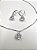 Conjunto Snowdrop - Banhado a Ródio - Imagem 5
