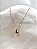 Colar Gota Dourada - Banhado a Ouro - Imagem 1