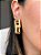 Brinco Elo Forte - Banhado a Ouro - Imagem 1