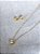 Conjunto Coração Minimal - Banhado a Ouro - Imagem 1